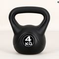 Kettlebell 4 kg Pure2Improve juodas P2I202080 3