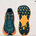 Moteriški bėgimo bateliai HOKA Tecton X deep teal/water garden 13
