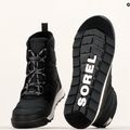 Vaikų trekingo batai Sorel Whitney II Short Lace Wp black/black 15