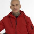 Vyriška striukė Pitbull West Coast Overpark Hooded red 11
