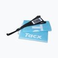 Dviračio apsauga nuo prakaito su kišenėle telefonui ir rankšluosčiu Tacx, juoda T2935