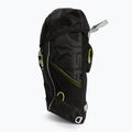 Basil Miles Daypack 17 l black/lime dviračių krepšys 6