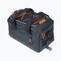 Dviračio bagažinės krepšys Basil Miles Tarpaulin MIK 7 l black/orange