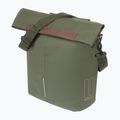 Dviračio bagažinės krepšys Basil City Shopper Vegan Leather 16 l moss green 2