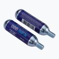 Dujų kasetės dviračio pompai BBB Cycling Co2 AirTank 16g 2 vnt. silver