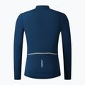 Vyriški dviratininko marškinėliai Shimano Vertex Thermal LS Jersey mėlynos spalvos PCWJSPWUE13MD2705 6