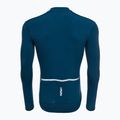 Vyriški dviratininko marškinėliai Shimano Vertex Thermal LS Jersey mėlynos spalvos PCWJSPWUE13MD2705 2