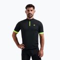 Vyriški dviračių marškinėliai Rogelli Perugia 2.0 black/fluor