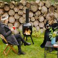 Lauko židinys BonFeu Bonselo black 12