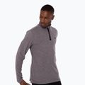 Vyriškas flisinis džemperis Protest Perfectym 1/4 Zip Active dark grey melee 4
