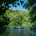 Pripučiama dvivietė baidarė JOBE Croft Inflatable Kayak Package 340 cm sunset purple 15
