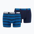 Vyriškos trumpikės PUMA Heritage Stripe 2 vnt blue