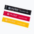 Pure2Improve Mini Bands 3 dalių pasipriešinimo gumos rinkinys, spalva 2155 2