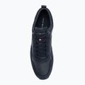 Vyriški batai Tommy Hilfiger Iconic Leather Suede Mix Runner midnight 5