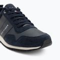 Vyriški batai Tommy Hilfiger Iconic Leather Suede Mix Runner midnight 7