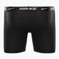 Vyriškos Nike Everyday Cotton Stretch Boxer Brief kelnaitės 3Pk MP1 white/grey heather / black 3