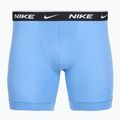 Vyriškos trumpikės Nike Everyday Cotton Stretch 3 pairs swoosh print/grey/university blue 2