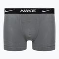 Vyriški boksininko šortai Nike Everyday Cotton Stretch Trunk 3Pk UB1 swoosh print/grey/uni blue 5