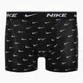 Vyriški boksininko šortai Nike Everyday Cotton Stretch Trunk 3Pk UB1 swoosh print/grey/uni blue 8