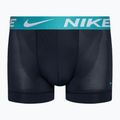 Vyriškos trumpikės Nike Dri-Fit Essential Micro Trunk 3 poros blue/navy/green 2