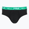 Vyriškos kelnaitės Nike Everyday Cotton Stretch Brief 3 poros black/green/black 3