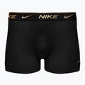 Vyriškos trumpikės Nike Everyday Cotton Stretch Trunk 3 poros black silver/red gold/black gold 2