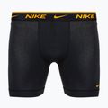 Vyriškos trumpikės Nike Everyday Cotton Stretch 3 poros black/gold/black 4