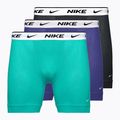 Vyriškos trumpikės Nike Everyday Cotton Stretch 3 poros dusty cactus/ast blue/arm navy