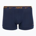 Vyriškos trumpikės Nike Everyday Cotton Stretch Trunk 3 poros light crimson/midnight navy/black 3