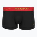 Vyriškos trumpikės Nike Dri-Fit Essential Micro Trunk 3 poros blk/uni red/blk/uni red metallic gradient wb 3