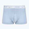 Vyriškos trumpikės Nike Everyday Cotton Stretch Trunk 3 poros light armry blue/blue force/white waistband 5
