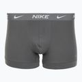 Vyriškos trumpikės Nike Everyday Cotton Stretch Trunk 3 poros black/iron gry/cool grey high shine textured wb 3