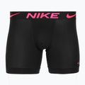 Vyriškos trumpikės Nike Dri-Fit Essential Micro Boxer Brief 3 poros black hyper pink/uni red/black high shine wb 4