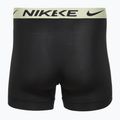 Vyriškos trumpikės Nike Dri-Fit Essential Micro Boxer Brief 3 poros blk washed coral/olive aura/abrtract blue edge wb 5