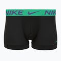 Vyriškos trumpikės Nike Dri-Fit Essential Micro Trunk 3 poros black green shock/wild violet/black text wb 2