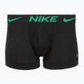 Vyriškos trumpikės Nike Dri-Fit Essential Micro Trunk 3 poros black green shock/wild violet/black text wb 4