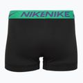 Vyriškos trumpikės Nike Dri-Fit Essential Micro Trunk 3 poros black green shock/wild violet/black text wb 5