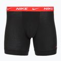 Vyriškos trumpikės Nike Everyday Cotton Stretch 3 poros black light crimsn/desrt ochre/black waistband 3