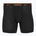 Vyriškos trumpikės Nike Everyday Cotton Stretch 3 poros black light crimsn/desrt ochre/black waistband 4