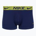 Vyriškos trumpikės Nike Dri-Fit Essential Micro Trunk 3 poros blu void/lgh crim/brht citron/evergrn aura/abst wb 3
