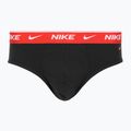 Vyriškos glaudės Nike Everyday Cotton Stretch Brief 3 poros black light crimson/desert ochre/black wb 2