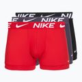 Vyriškos trumpikės Nike Dri-Fit Essential Micro Trunk 3 pairs sport red