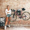 Prie sienos tvirtinamas dviračių laikiklis STASDOCK Bike Hanger happy black 5