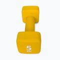 Neopreninis 5 kg hantelis Pure2Improve geltonas P2I201430 3