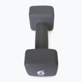 Neopreninis 6 kg hantelis Pure2Improve pilkas P2I201440 3