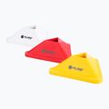 Treniruotės kūgiai Pure2Improve Triangle Cones Set 20 vnt. white/red/yellow