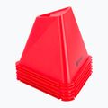 Treniruotės kūgiai Pure2Improve Triangle Cones Set 6 vnt. red 2