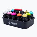 Bidonai + vandens butelio krepšelis Pure2Improve Sportbottle Crate 12 vnt. multicolor