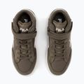 Vaikiški batai FILA Crew Velcro Mid olive night 4