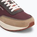 Vyriški batai Calvin Klein HM0HM01714 Low Top Lace Up Repreve Mix Silver Mink/Vineyard Wine 7